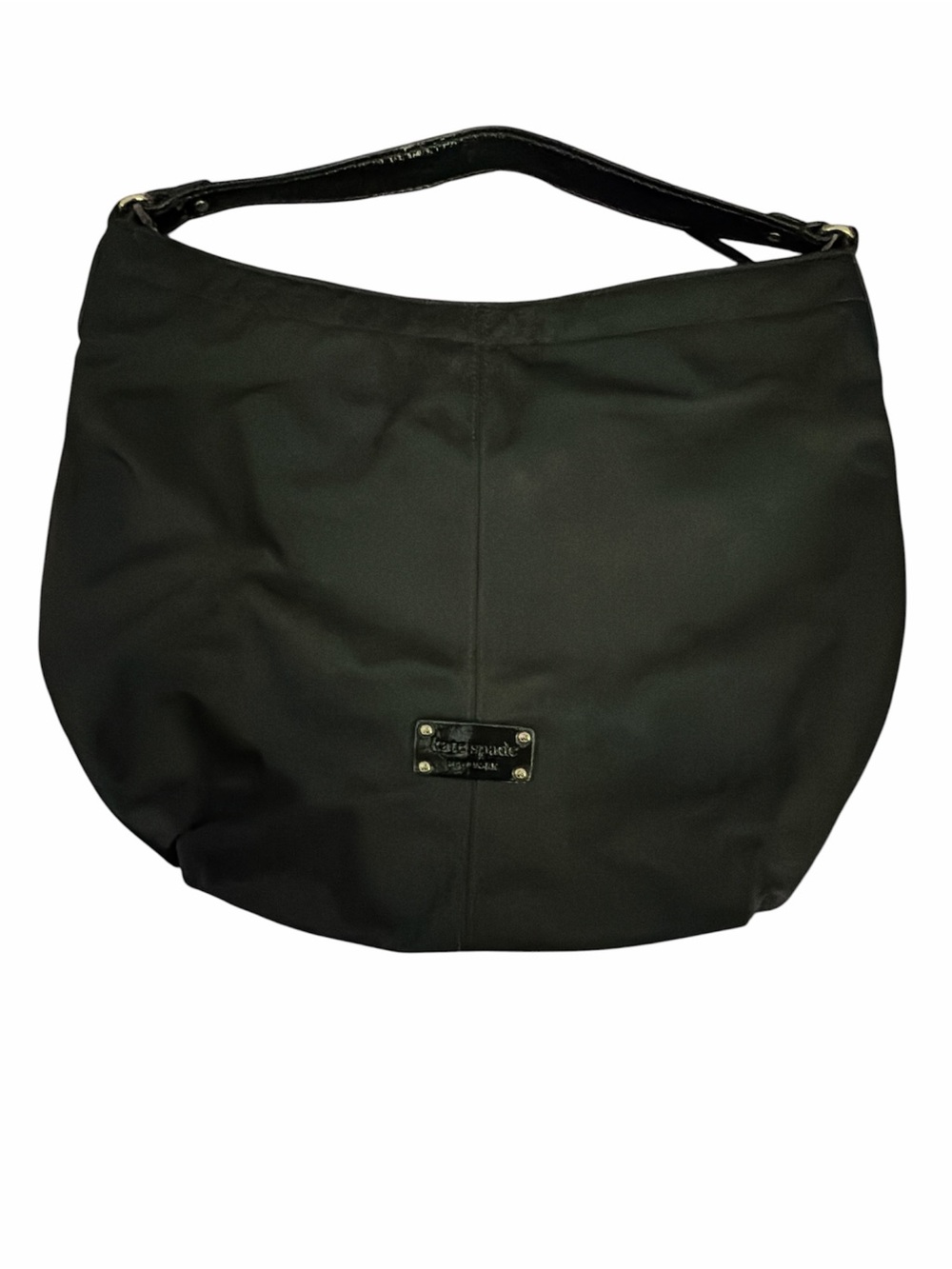 KATE SPADE SMALL DENISE NYLON BLACK HOBO/ SHOULDER BAG